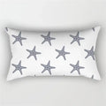Refined Grey Patchwork Geometric Throw Pillow Cover