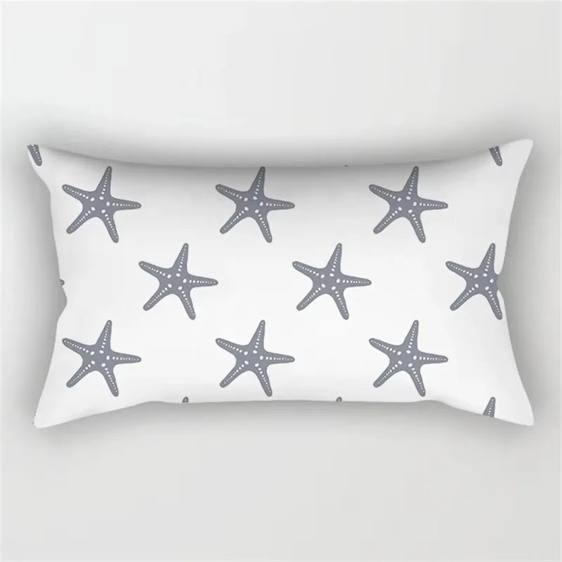Refined Grey Patchwork Geometric Throw Pillow Cover