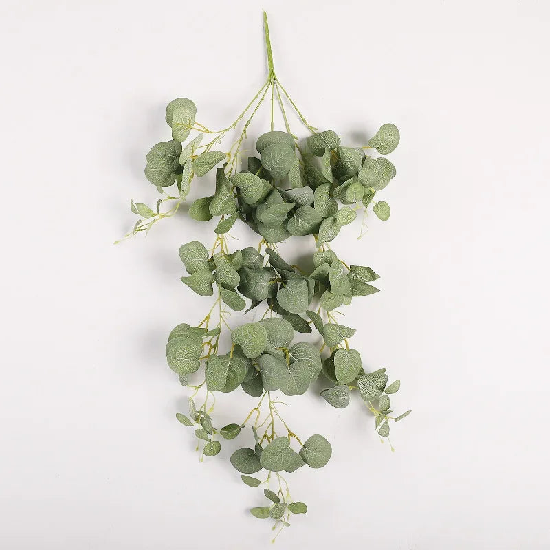Wall decoration in eucalyptus leaves for indoor spaces - Green