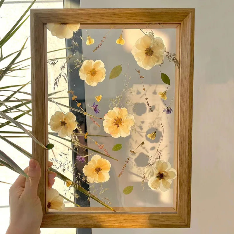 Double-Sided Clear Acrylic Photo Frame For Photos, Certificates And Specimen Displays Tabletop And Wall Mounted - view 3