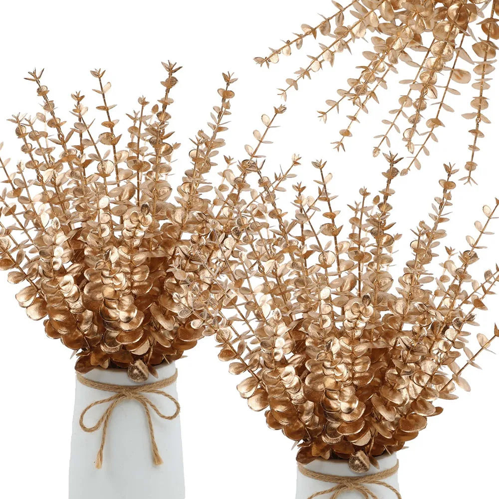 Set of 5 Artificial Eucalyptus Stems for Floral Decor, Design 1 - view 8