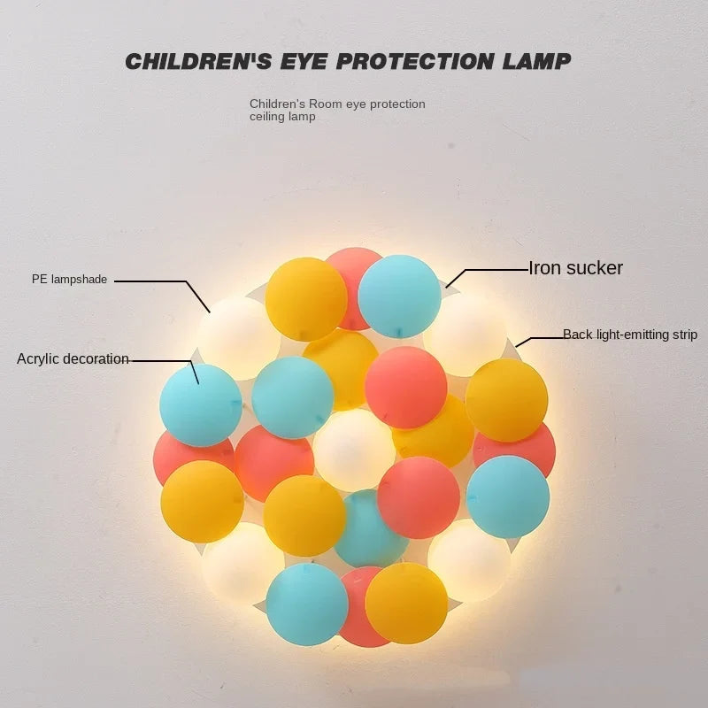 Led ceiling lamp romantic design for modern artistic decoration - view 5