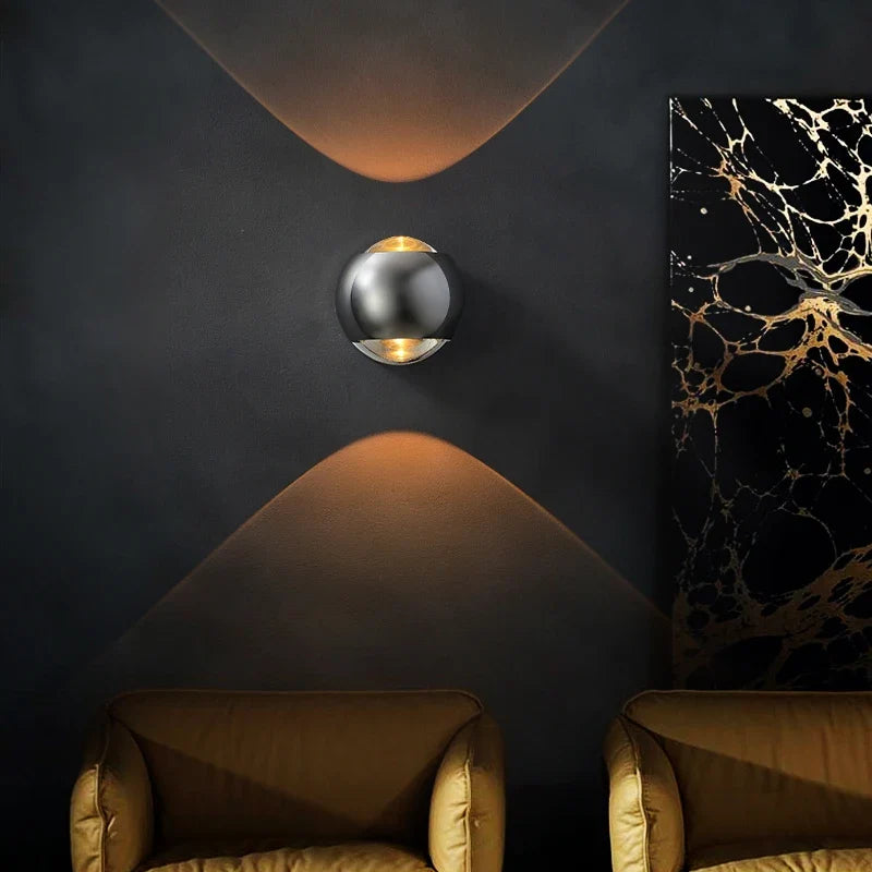 Minimalist wall-mounted light fixtures for modern interior lighting - view 4