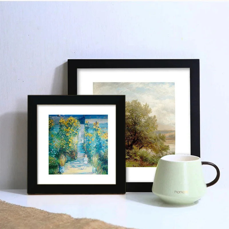 Wooden photo frame to hang for interior decoration - view 4