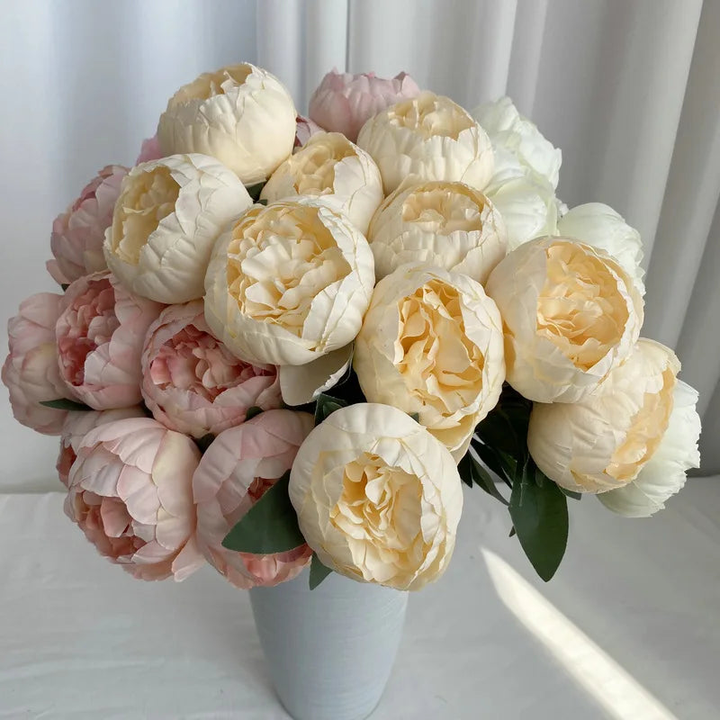 Timeless Artificial Peony Bouquet for Weddings