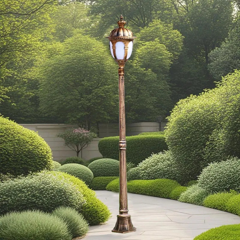 Outdoor waterproof aluminium floor lamp for garden - view 4