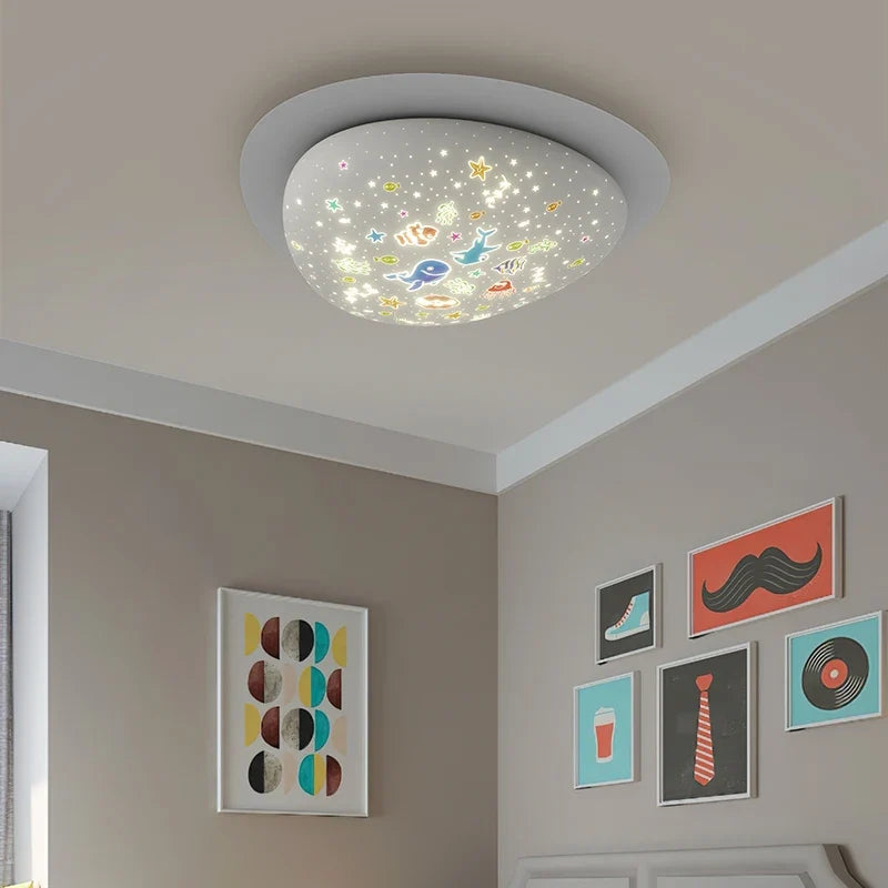 Modern led ceiling lamp with variable intensity for interior decoration - view 5