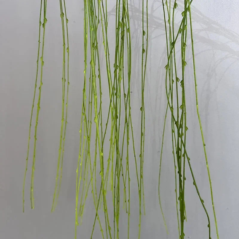 Artificial plants willow plastic weeping for interior decoration - view 6
