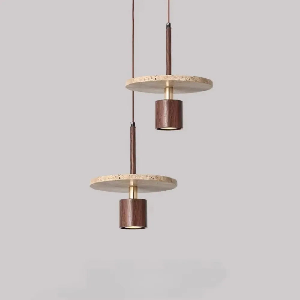 Modern stone chandelier for restaurant and bedside - view 2