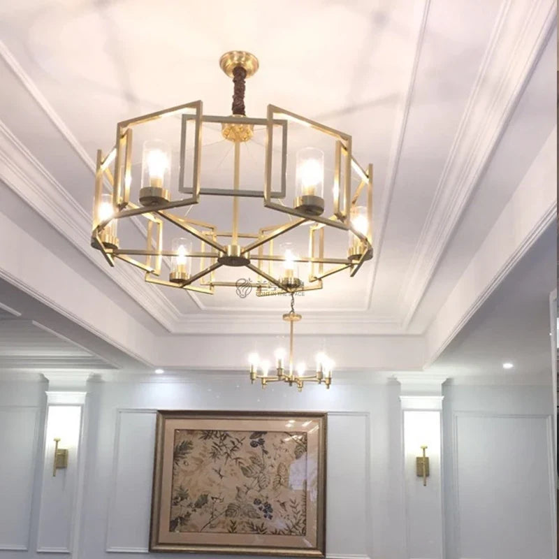 Copper pendant light creative design for elegant lighting - view 3