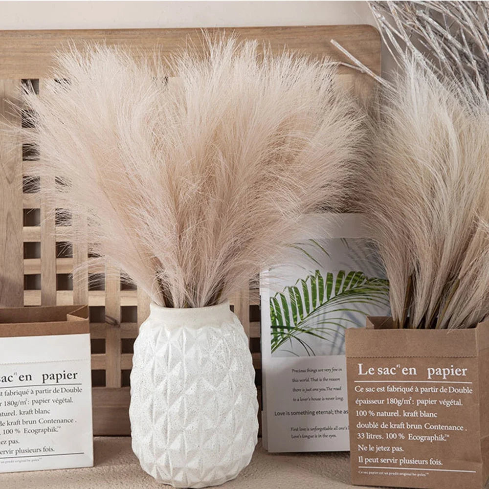 Artificial pampas set for wedding decoration party - view 2