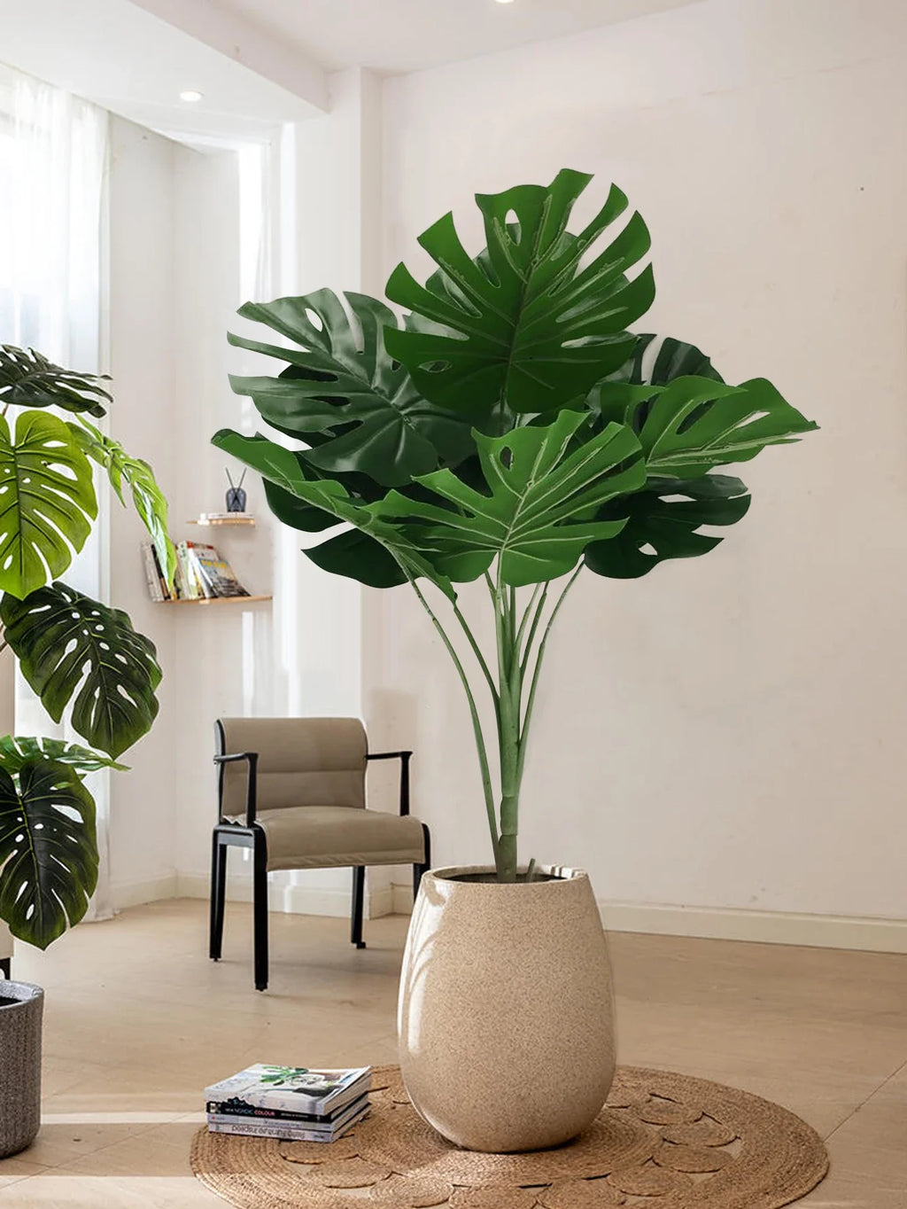 Large artificial banana trees and plastic palm trees for garden decoration - view 5