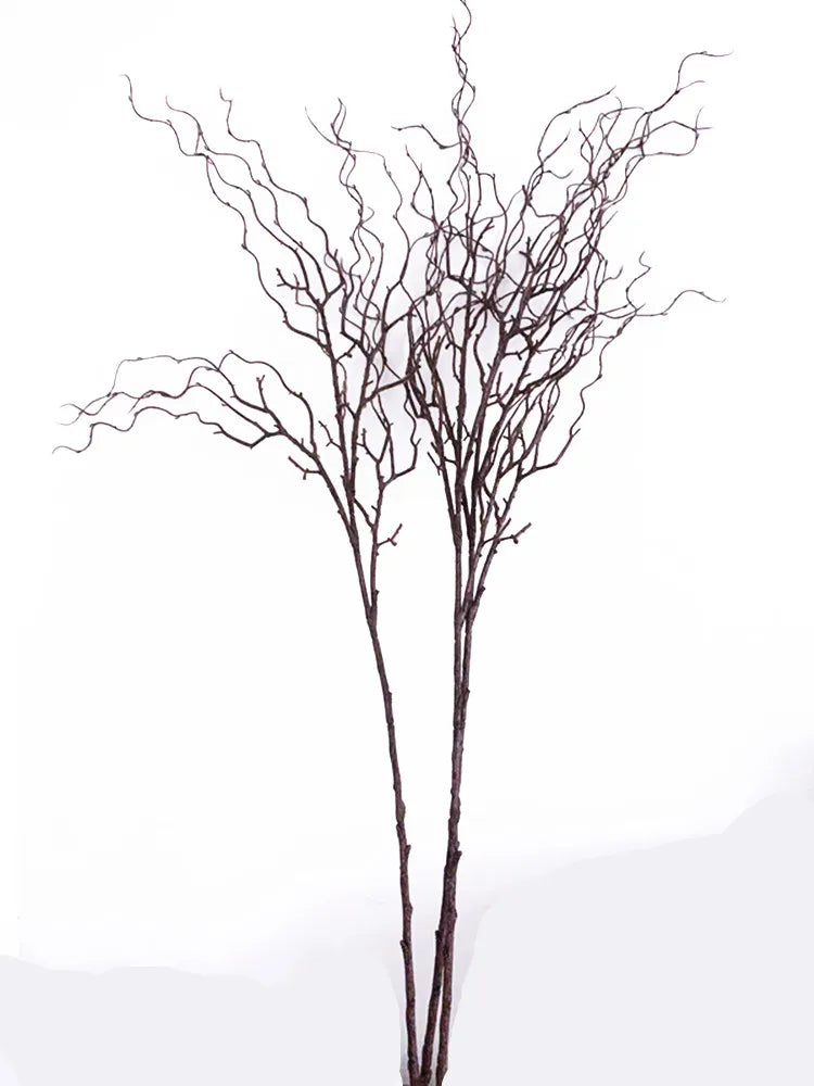 Decoration in artificial flowers in dried rattan - view 5