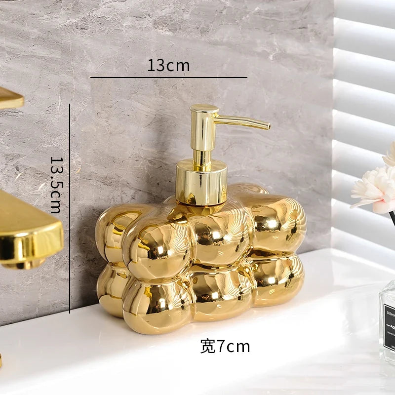 Luxury decoration creative accessories for bathroom - 1 Piece - Gold 1