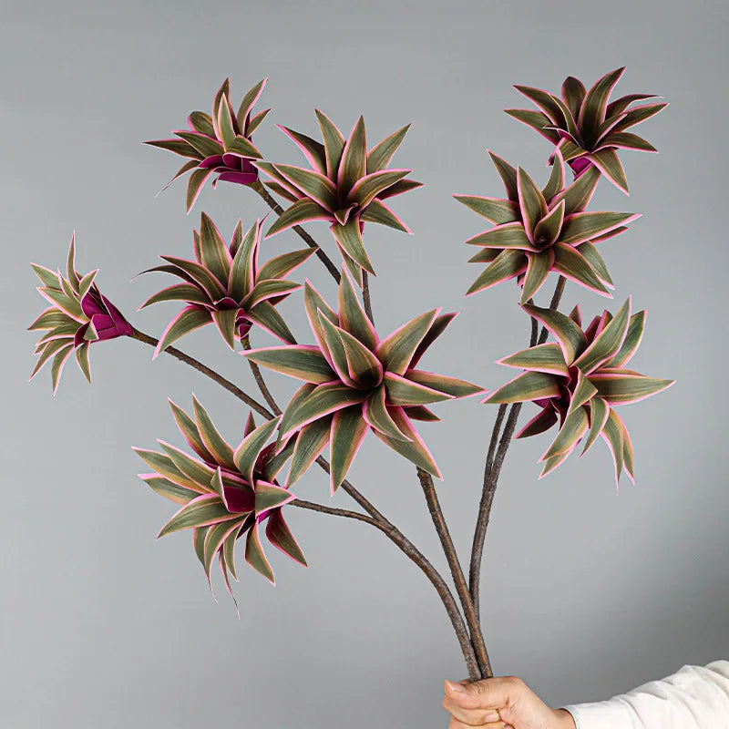 Large artificial lyes branches with realistic foliage for decorations - view 4