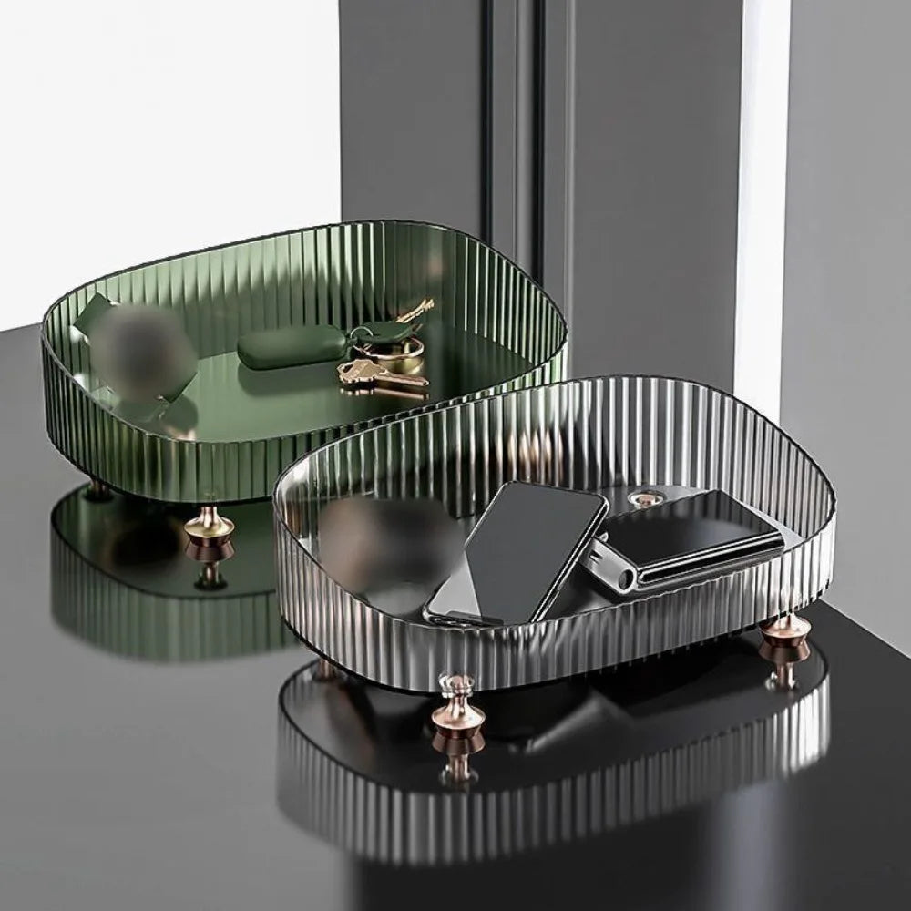 Cosmetic organizer in practical and versatile acrylic