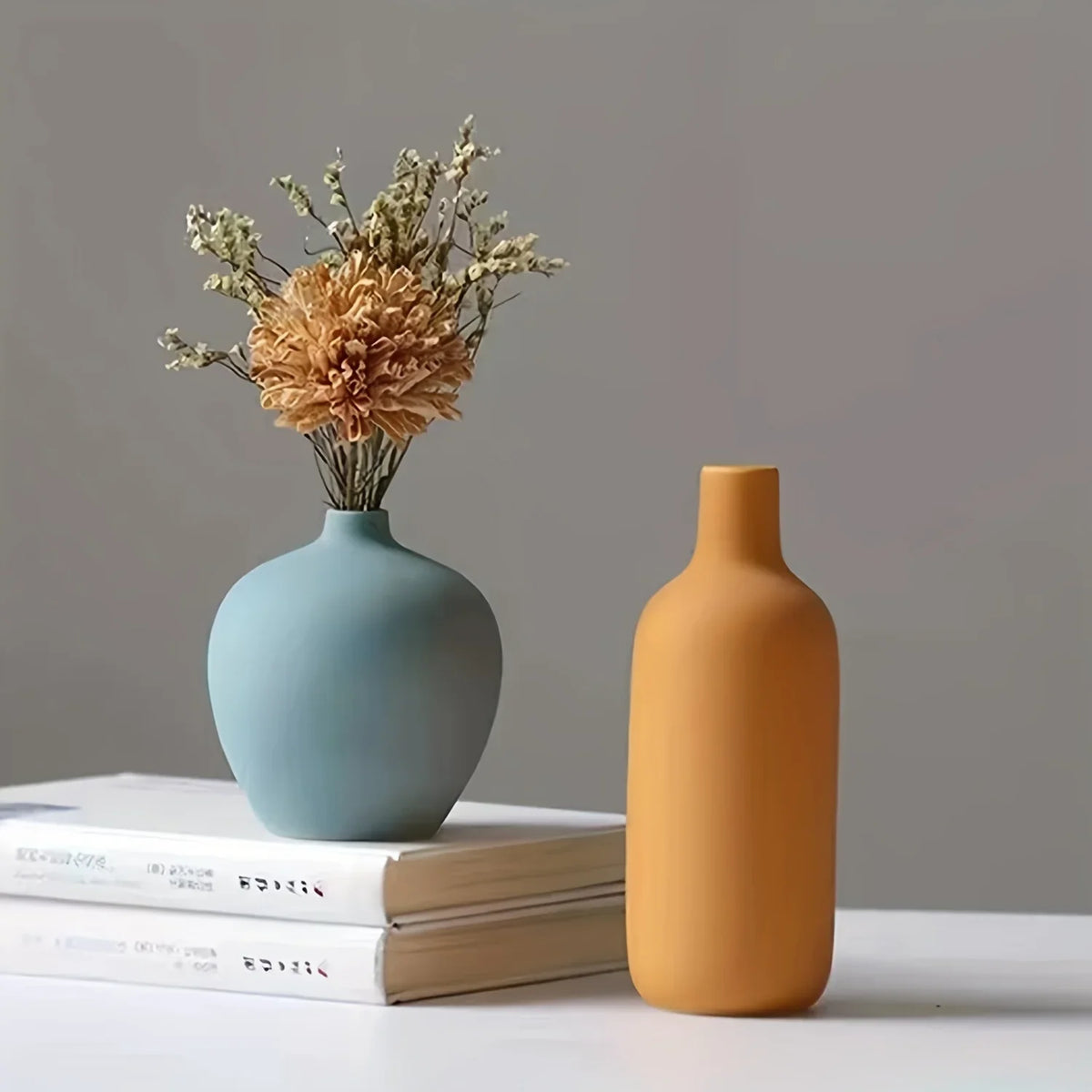 1pc ceramic vase works of art, living room bedroom study cafe and other ornaments, gifts for lovers during festivals. - view 3