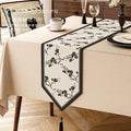 Vintage floral table runner country style table - 30x120cm