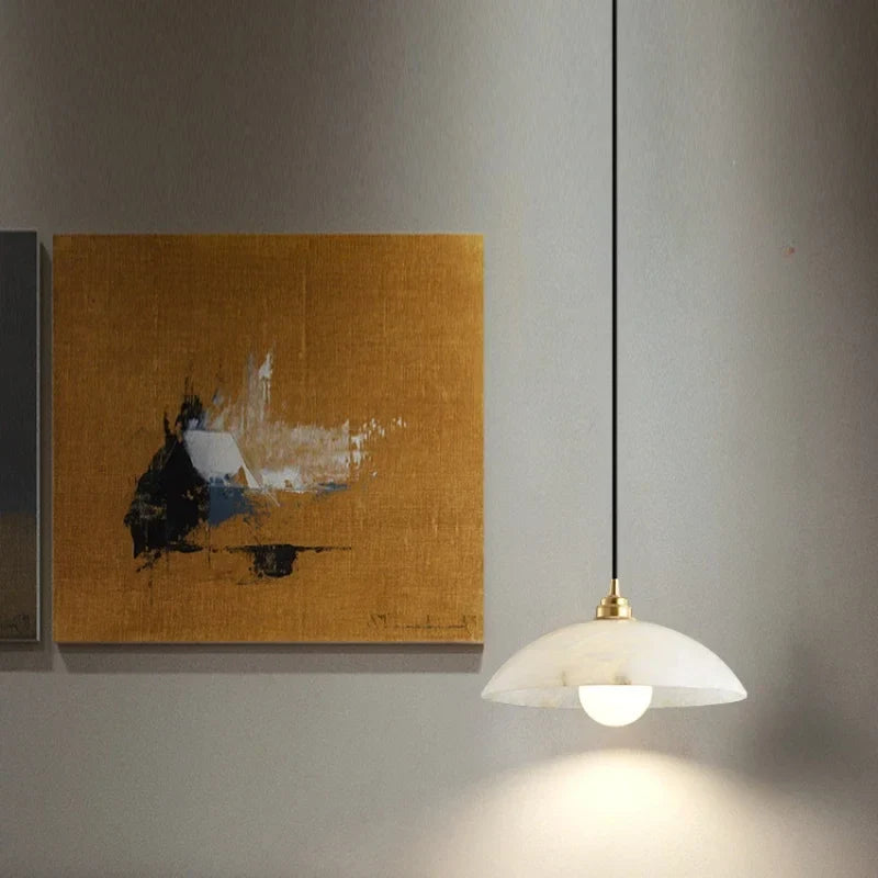 Natural marble chandelier Nordic design for interior decoration - view 4