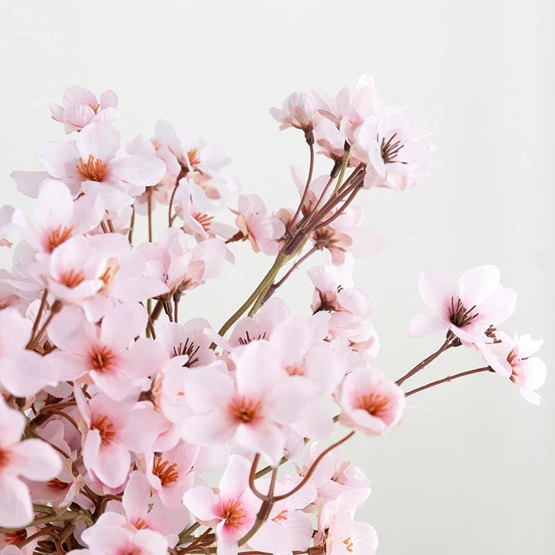 Set of 3 artificial silk flowers for wedding and interior decoration - view 3