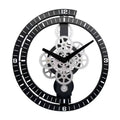 Industrial Gear Rotating Wall Clock, Silent Clock, Modern Design,Home Living Room,European Office Art Wall Decoration Horologe - 145