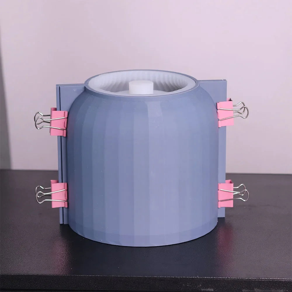 Silicone mold for creative cement flower pot - view 3