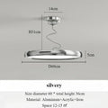 Silver-D60cm