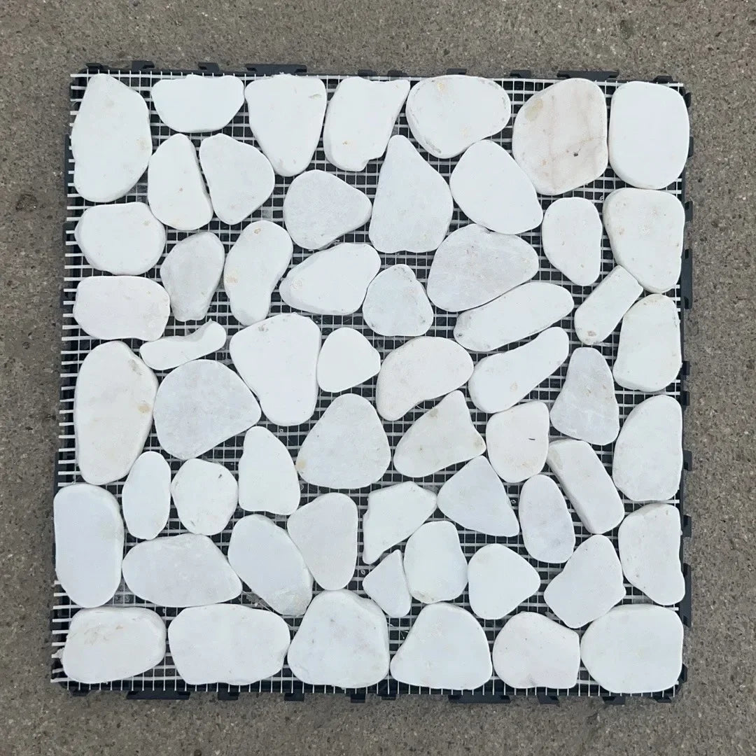 Stone-Look Interlocking Deck Tiles Waterproof - view 5