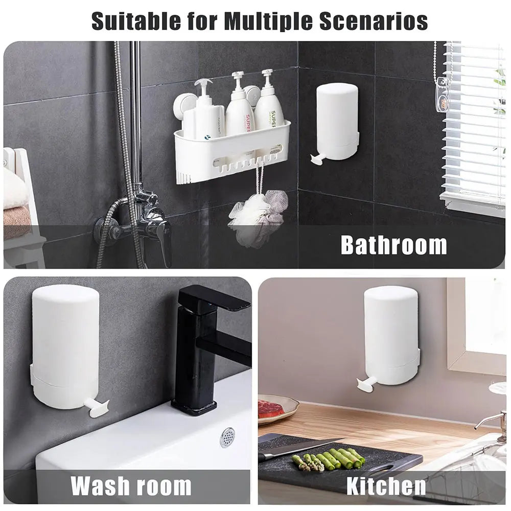 Portable Wall-mounted Soap Powder Grinder Box, Waterproof, 3-level, Adjustable, Bathroom, Hand Washing Tool - view 5