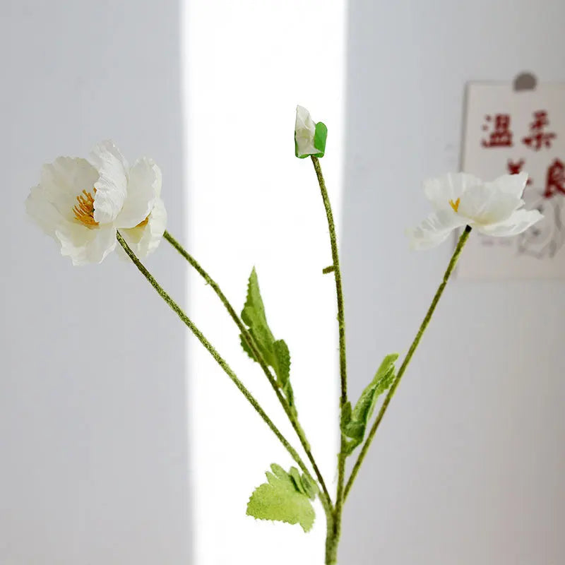 Artificial poppie flowers for wedding and interior decoration - view 6