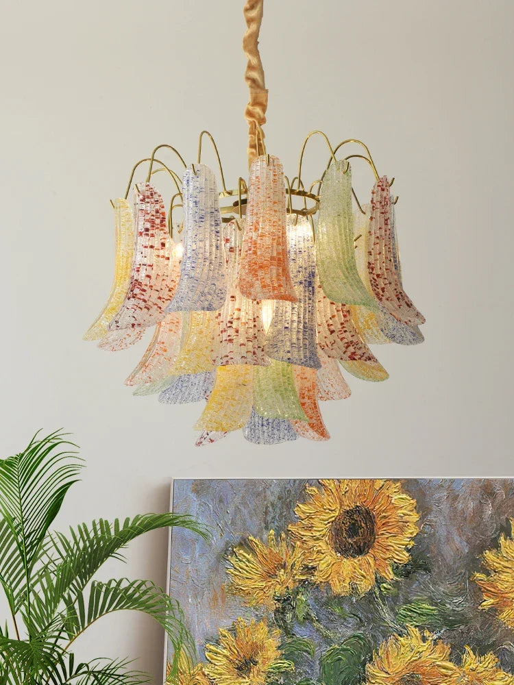 Retro luxury crystal chandelier for elegant interior - view 3