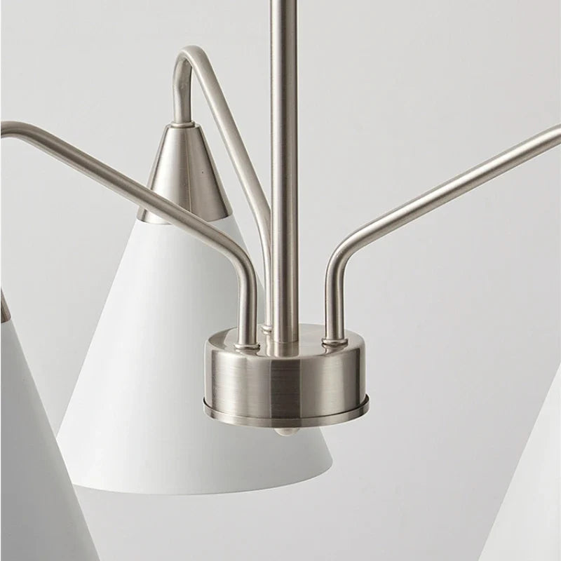 Medieval retro chandelier in iron for minimalist interior decoration - view 5