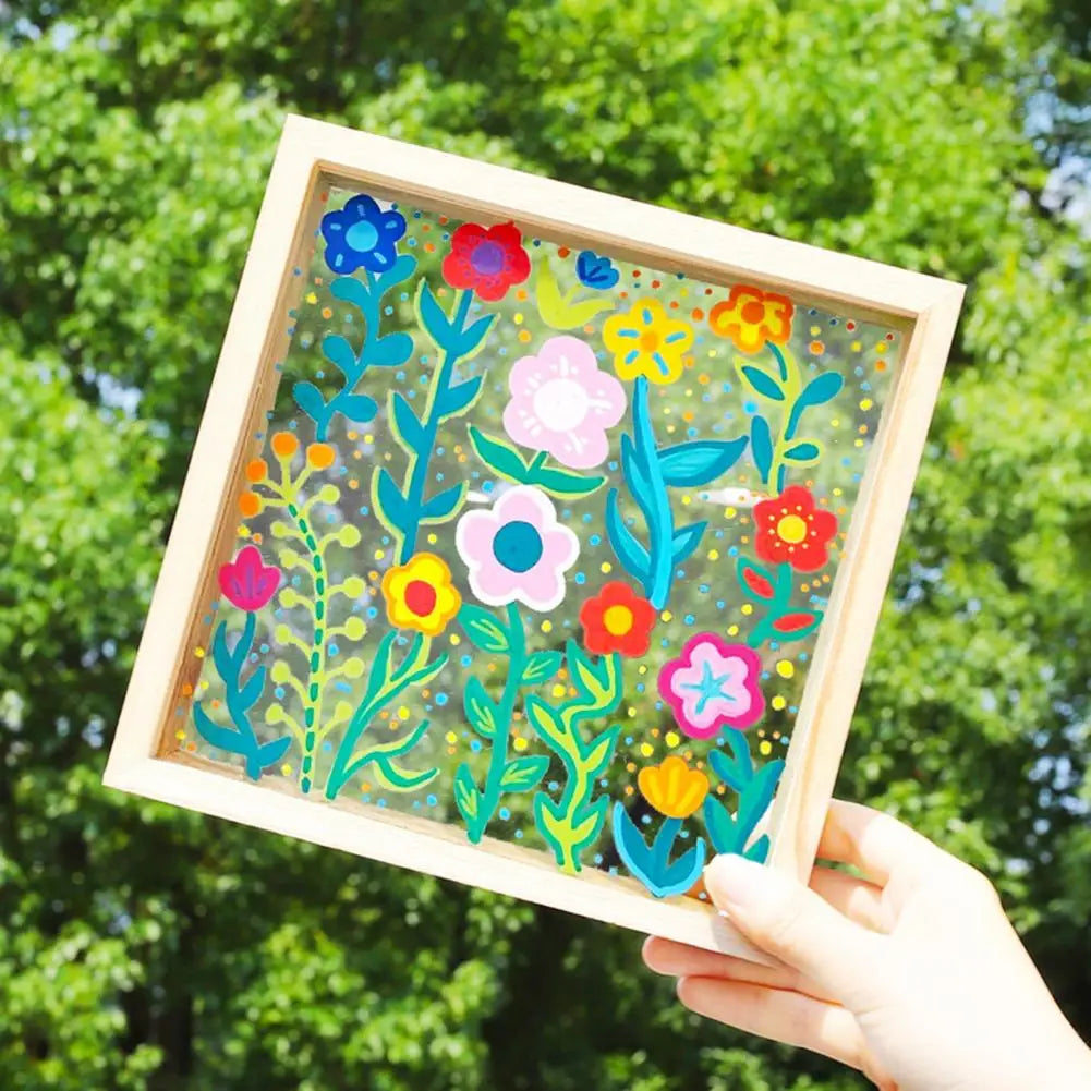 Photo frame in wood and acrylic glass for children - view 4