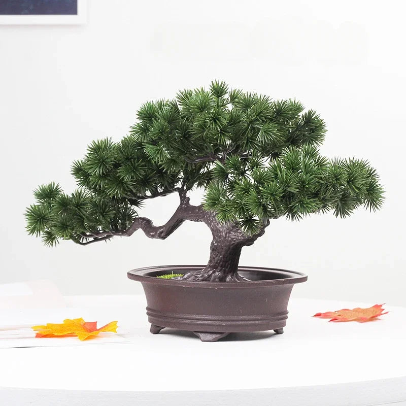 Energetic Artificial Bonsai Plant for Home Decor - view 4