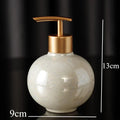 Light ceramic disinfectant holder for travel and bathroom - A--9x13cm 240ml