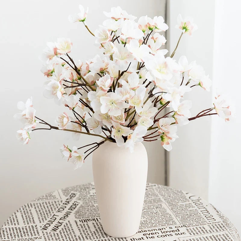 Set of 3 artificial silk flowers for wedding and interior decoration - view 4