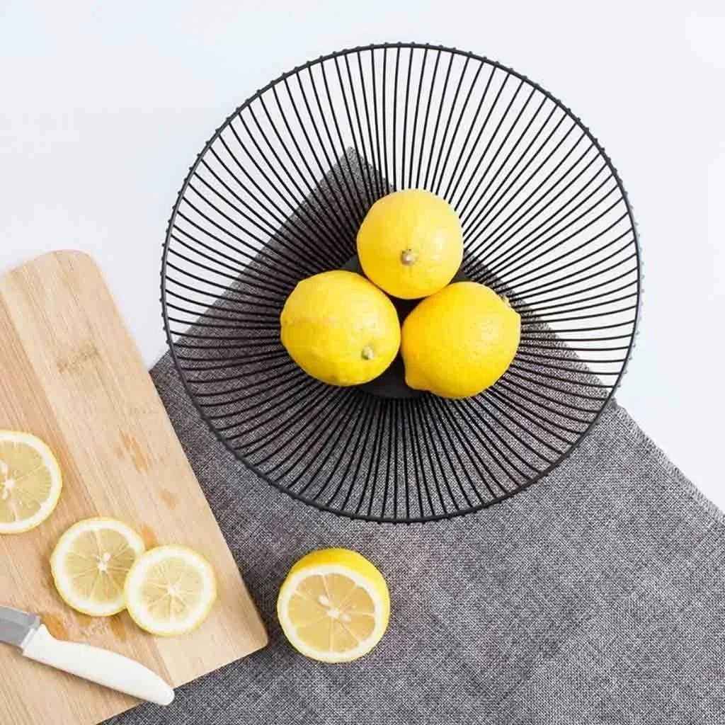 Metal storage basket for tools and food - view 6
