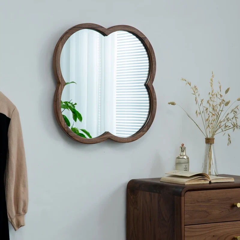 Decorative wooden mirrors for make-up and interior decoration - view 4