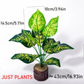 Artificial plant monstera tropical girdle for outdoor interior decoration - C