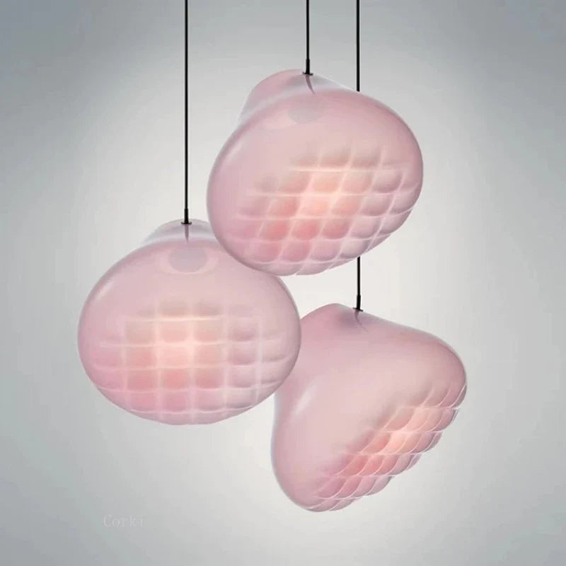 Glass chandelier design for kitchen bar and restaurant - view 5
