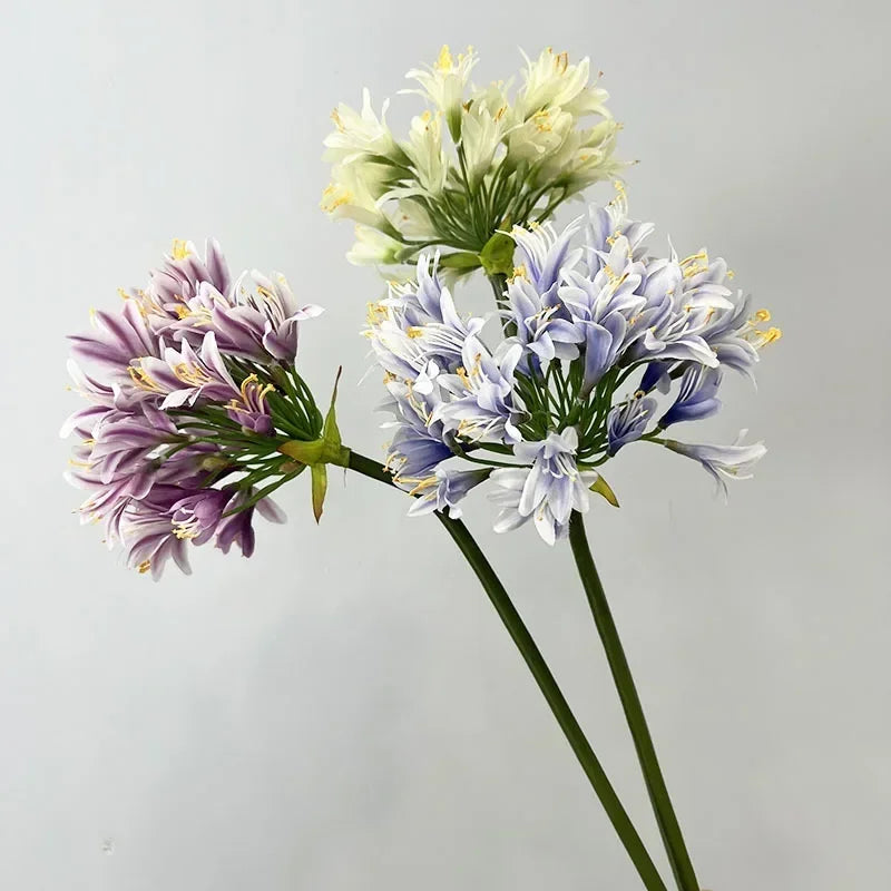 Set of 2 silk flowers for modern interior decoration - view 6