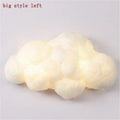 LED wall sconce in imitation decorative silk for children - Ae Large Left