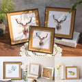 Nordic square photo frame in resin for wall decoration