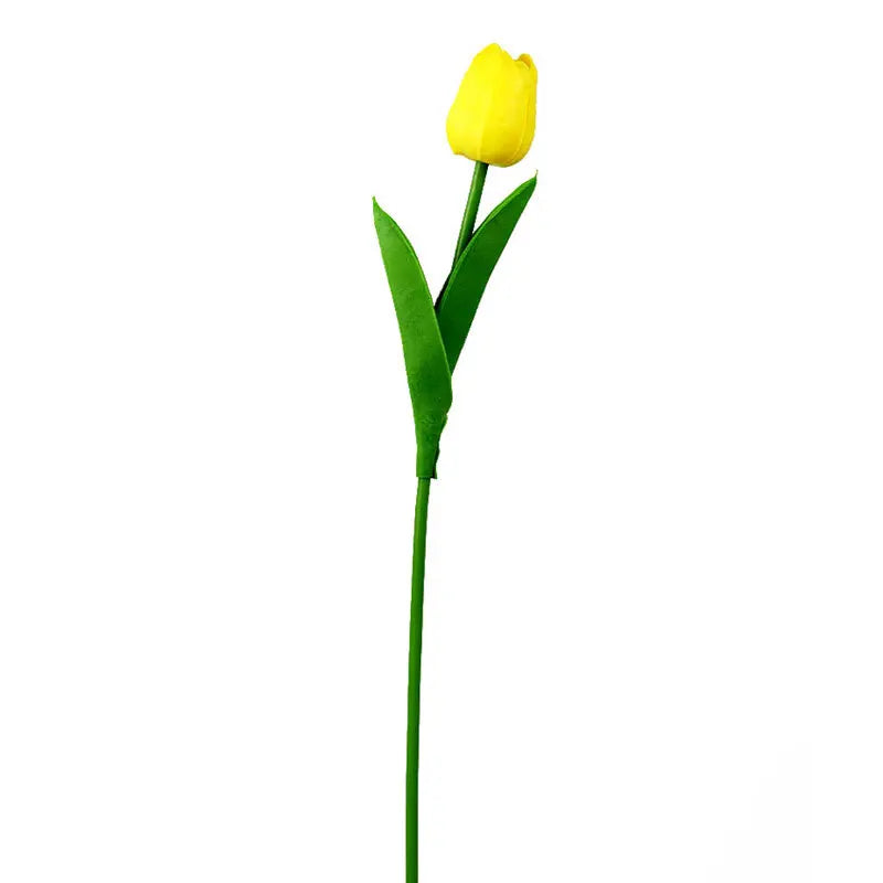 5 Bundles Vibrant Real Touch Artificial Tulips -Faux Flowers - &Home Accent - Weddings,Mother's Day,Valentine's Day - view 3