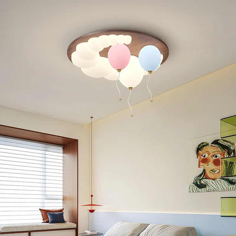 Ceiling ball Chinese style interior lighting map moon - view 4