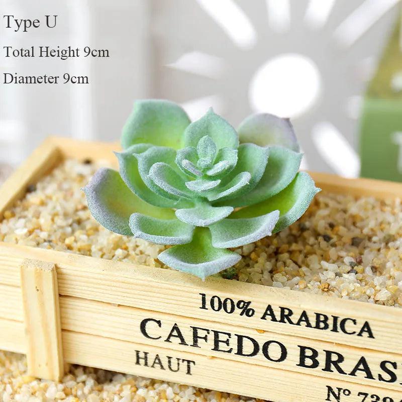 Artificial succulent decorative plants for a natural interior - view 4