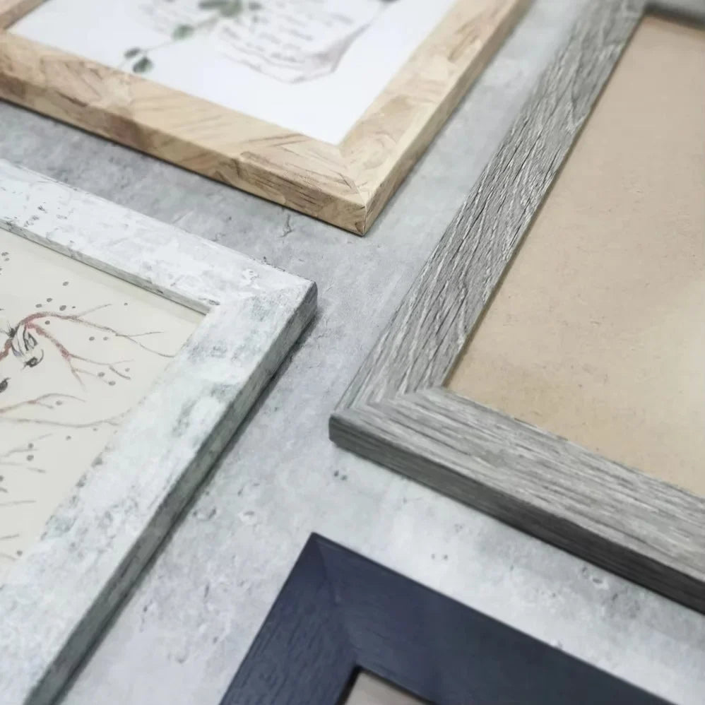 Vintage wood frame for couples - view 5