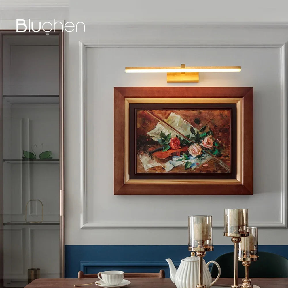 Modern LED Wall Sconce with Decorative Mirror - view 4