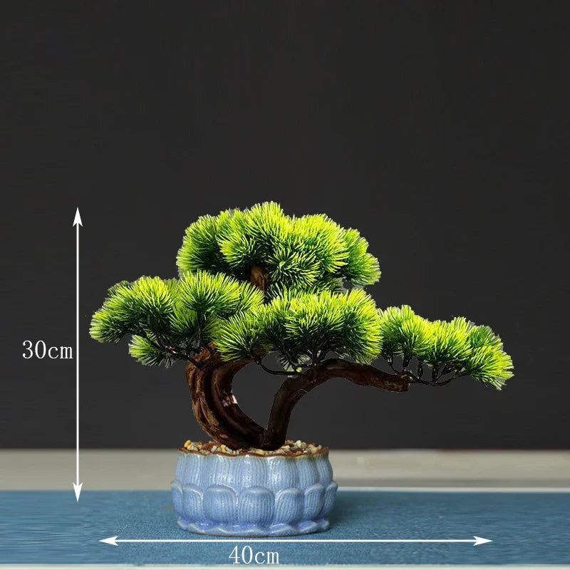 False bonsai tree decorative for living room and landscaping - view 5