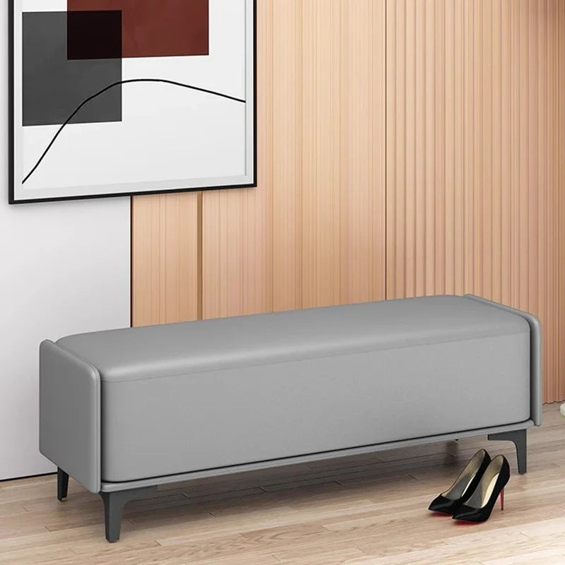 Luxury Nordic shoe bench for storage - view 3